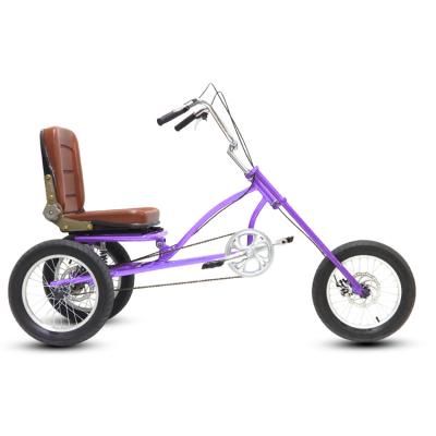 China Customizable 16 Inch Steel Urban Tricycle With Comfortable Seat City Tour for sale