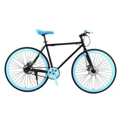 China Factory popular steel frame 26 inch colorful fixed speed city bike for sale