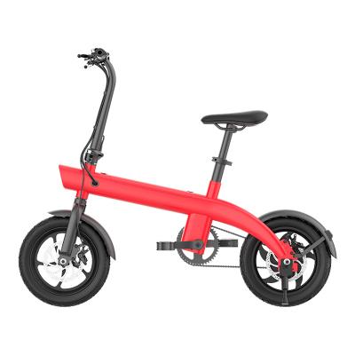 China Aluminum Alloy 14 Inch 36v 250W 5.2Ah Lithium Battery Aluminum Alloy Folding MTB Electric Bike for sale