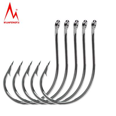 China Fishhook High Strength High Carbon Steel Barbed Hook Soft Bait Fishhook for sale