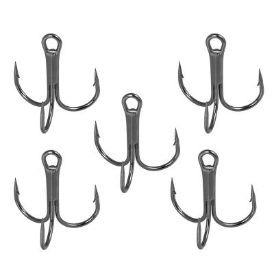 China Metal High Strength Bulk Anti-corrosion Lure Sea Fishing Three Hooks Fishhook for sale