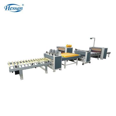 China Other High Quality Easy Operation Semi Automatic Hot Melt Groove Paper Laminating Machine for sale