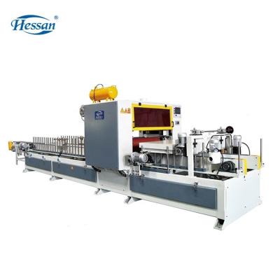 China Factory Door Frame Automatic Veneer PUR Glue Board MDF Profile Paper Wrapping Machine for sale