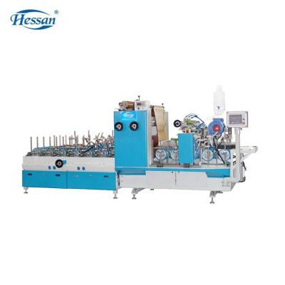 China Factory Hessan Hot Melt Glue 650mm Board Wrapping Machine for sale