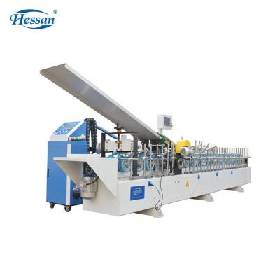 China Rolling Type Wood Wrapping Plant Hessan Coating Profile Lamination Machine for sale