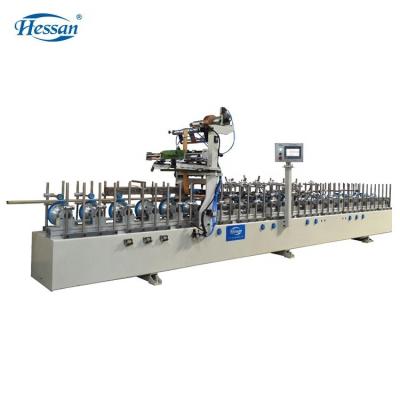 China Door Woodworking PUR Hot Melt PVC MDF Laminating Wrapping Machine For Making Doors for sale