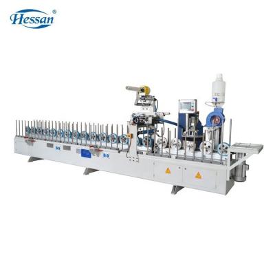 China Hotels PVC Machine Wood MDF PVC Profile Laminating Wrapping Machine for sale