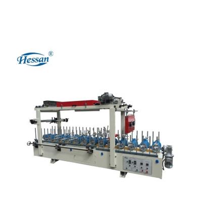 China wooden door pvc lamination machine/hollow door wrapping machine for pvc window for sale