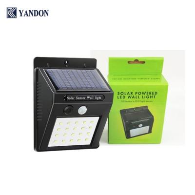 China Outdoor Indoor Separable Solar Wall Motion Sensor Wall Lights 28 LED Garden Waterproof Solar Security Lights for Driveway Garden for sale