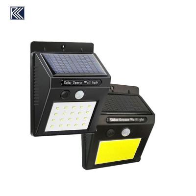 China High Lumens Outdoor Motion Sensor Waterproof Solar Garden UN 38.3 Wall Lights For Garden for sale