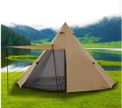 China Durable 2022 hot sale tent portable camping for 6 person resort living tent outdoor safari tent for sale