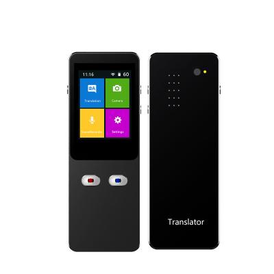 China New Portable Touch Screen Translating Device T9+ Smart Camera-Translation Voice Languages ​​Real Time Translator for sale