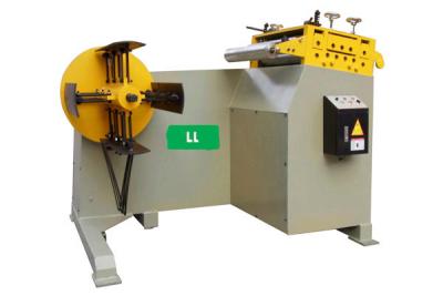 China Double Head Hydraulic Uncoiler Machine 1000KG Hydraulic Straightening Machine for sale