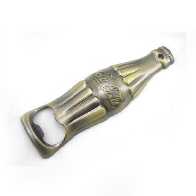 China Custom Zinc Alloy Metal Bottle Opener Key Chain Die Type Zinc Alloy Bottle Opener Cast Process Metal Key Chain for sale