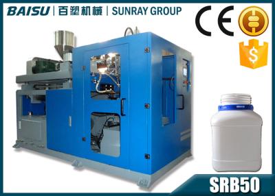 China 2 Liter Water Tank Blow Moulding Machine 290 X 360 Mm Platen Size SRB50-1 for sale