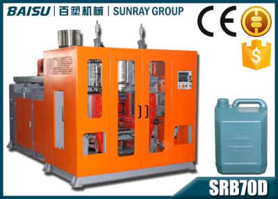 China Energie SRB70D-1 der Hochleistung PVC-Benzinkanister-Blasformen-Maschinen-30.5KW zu verkaufen