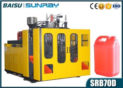 Chine Machine de soufflage de corps creux d'extrusion de conteneur de savon liquide 90 kilogrammes plastifiant la capacité SRB70D-1 à vendre