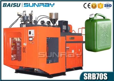 China 10L HDPE Jerrycan Bottle Blow Molding Machine Single Station 33.5KW for sale