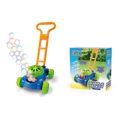 China 118ml Professional Plastic Bubble Solution Automatic Lawn Maker Lawn Maker Games Toys Bubble Machine Toy for sale