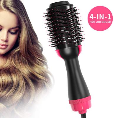 China For Home Use Factory Sale One Step Hot Air Comb Straightener Hair Dryer And Volumizer Hot Airbrush for sale