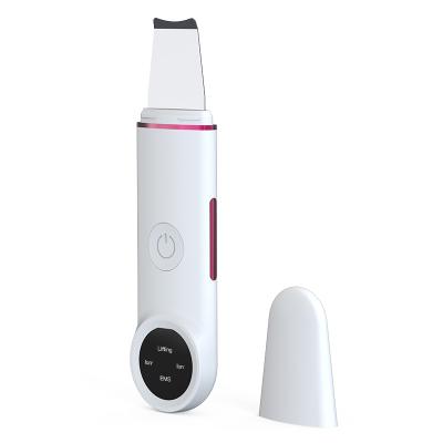 China Factory Hot Sale Face Ultrasonic Deep Cleansing Sonic Skin Scrubber Wireless Charge Machine for sale