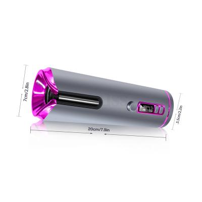 China Temperature Control Wet & Dry Top Selling Curling Irons For Home Salon Hair Curler Electronic Automatic Usb for sale