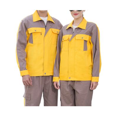 China High Quality Hot Sale Custom Construction Worker Uniform Jacket Long Sleeves Professional Uniform For Workers for sale