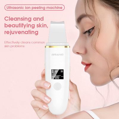 China Style:Bigsmile Sonic Facial Spatula Peeling Machine Blackhead Remover Home Use Ultrasonic Skin Scrubber for sale