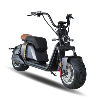 China Powerful 2022 EEC 3000W 200kg long range unisex road wide wheel 12 inch city Cocos harleyment electric scooter for sale