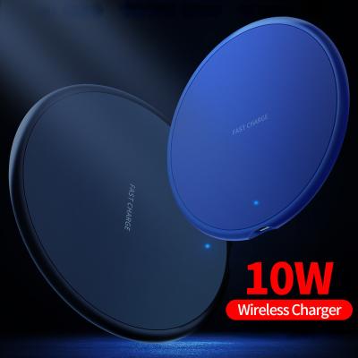 China 2022 Mobile Phone NewQi Tech Phone Battery Fast USB Charger For Pro 8Plus Samsung S22 Xiaomi Oppo 10W Max Wireless Charger For iPhone 13 12 for sale