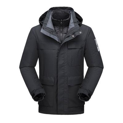 China 2022 Anti-wrinkle factory custom winer water resistant jacket men outdoor jackets 3 in 1 storm jacket men coat warm clothes for sale