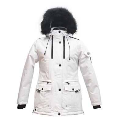 China Competitive price good quality warm parka anorak for woman new arrivals soild color office coats for ladies for sale