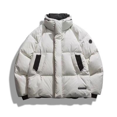 China Hot Selling High Quality Men Waterproof Bubble Jacket Winer Plus Size Cotton Mens Jackets Coats Quilted Jacket for sale