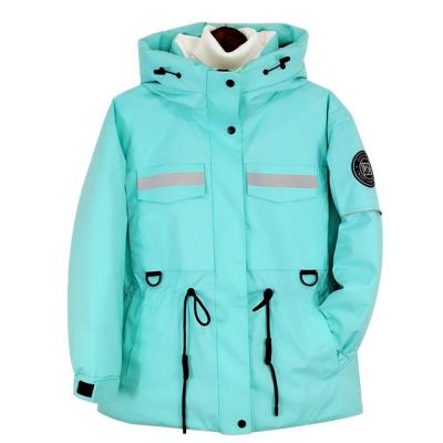 China New fashion waterproof custom winer jacketst women's outdoor stripper jacket ladies bottom jackets for sale