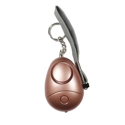 China Custom Personal Alarm Panic Alarm Key Chain Key Chain With Flashlight 75*40*18.5 mm for sale