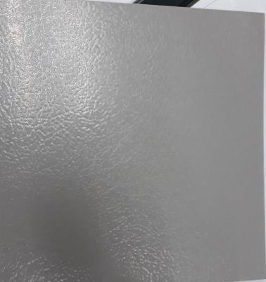 China Refrigerator or Freezer Prepainted GRAY STEEL COIL 0.45*810 EMBOSSED / NON EMBOSSED for sale