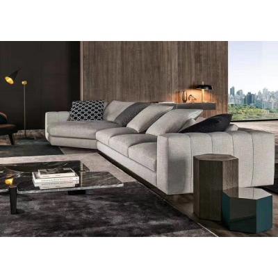 China Luxury upholstered furniture sofa sets modern minimalist modern living room Italian hoek sofa sectional sofa muebles de sala for sale