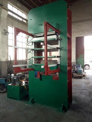 China 1000mm Rubber Plate Vulcanizing Press Machine For HOT Highway Slow Down Speed Bump for sale