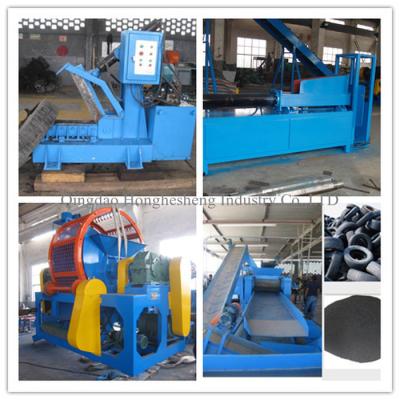 China 900mm Volledige Automatische Afvalband de Hoge Capaciteit van de Recyclingsinstallatie Rubber Recyclingsmachine Te koop