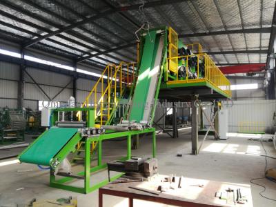 China Spray Type Film Cooling Line Automatic Rubber Sheet Cooling Machine 400m/Min for sale