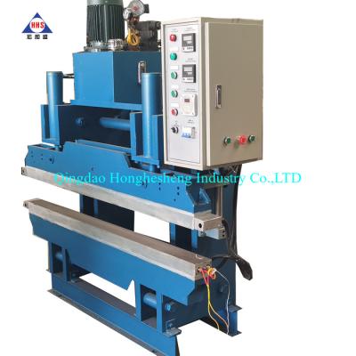 China Containment Boom Joint Plate Vulcanizing Press 1 layer for sale