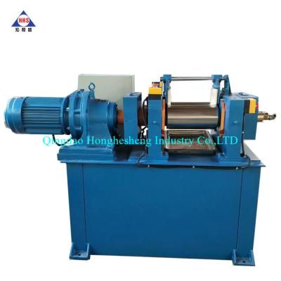 China XK 160 Oil Heating 19rpm Two Roll Mill For Rubber Compounding for sale