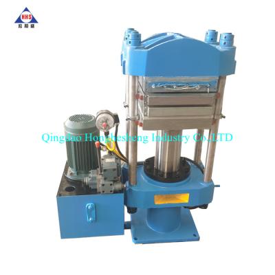 China Prensa hidráulica semi automática 50T Mat Making Machine de goma de la calefacción de vapor en venta