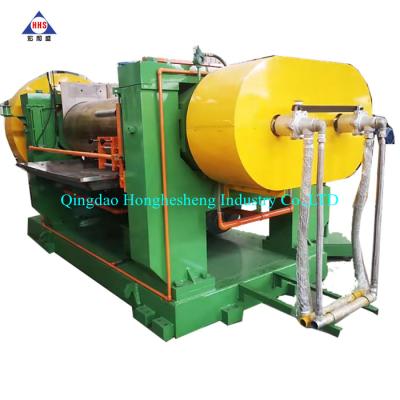 China Rubber Mixing Mill With Stock Blender / Open Mixing Mill XK-450*1200 for sale