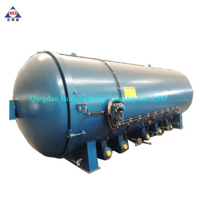 China De Vulcanisatietank 1200*3000mm 1500*4000mm van de autoclaaf Rubberrol Te koop