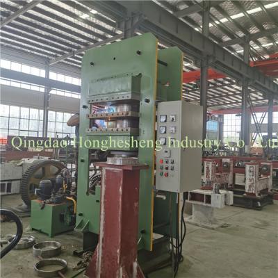 China 750*850*2 Frame Rubber Traffic Speed Bump Molding Press Speed Hump Making Machine for sale