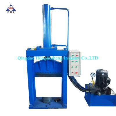 China Single Knife Rubber Bale Cutter Vertical Hydraulic 20-30mm/s for sale