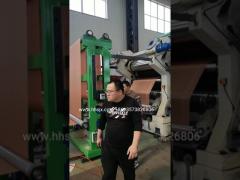 Four Roll rubber cord fabric double attach rubber calender machine line