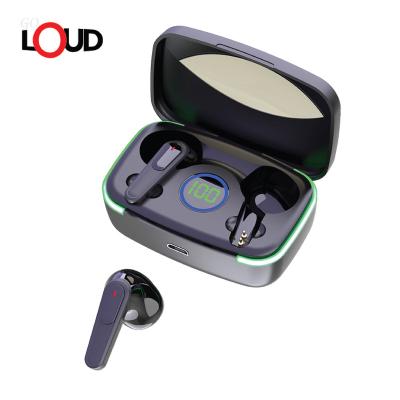 China Fast Charging TWS Wireless Earbuds BT 5.3 Bluetooth 2023 Auric Wireless Earbuds TWS Mini Bluetooth Earbuds for sale