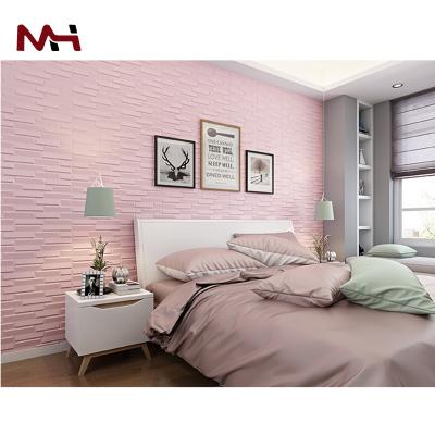 China Modern Popular Home Decoration Wallpaper Self Adhesive Wallpaper Sticker 3D Design Decor / Carta DA Parati for sale